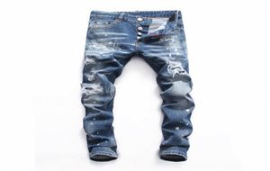 2021 new mens designers jeans printing denim pants casual classic ripped harajuku jeans biker street jeans7702622