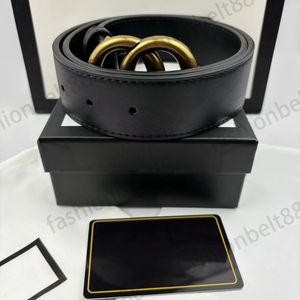 Fashion Classic Men Designers Belts Womens Mens Casual Letter Slät spänne bältebredd 2,0 cm 2,8 cm 3,4 cm 3,8 cm