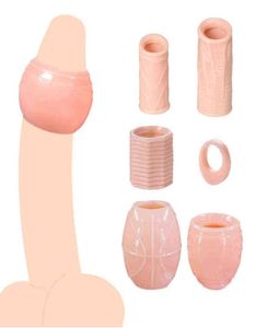 Nxy Cockrings 5 Types Foreskin Correction Cock Ring Penis Sleeve Delay Ejaculation Male Cage Sex Toys for Men Products Shop 2205055777807