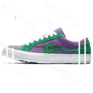 Basketskor Creator Designer Golf Le Fleur One Stars Ox TTC Canvas Tyler The Trending Mens Platform Trainers Men Woman Causal Sports Sneaker 948