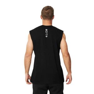 Мужские майки-топы Mens Fitness Training Одежда бег жилет Mayair-Absorbent дышащий спортивные футболки для хранения y240507