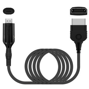 Cables Xbox a HDMI Converter Video Cavo audio 1M/3,2 piedi Adattatore audio digitale Digital 1080p/720p per il gioco Xbox originale per Monitor HDTV