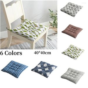 Sgabello di sgabelli quadrati di cotone in lino cuscino per sedia per computer home office divani di sedile di protezione del tappetino protettivo