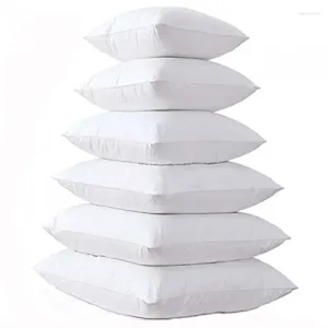 Travesseiro de travesseiro de enchimento interno Core de algodão para sofá inserção macia 14/16/18/20/22/24 polegada