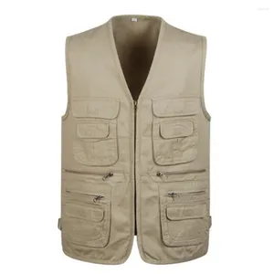 Men's Vests Tops Vest High Quality Mens Replace 3XL-5XL Tank Camera Travelers Comfortable Fashion Activewear Leisure 2024 Classic