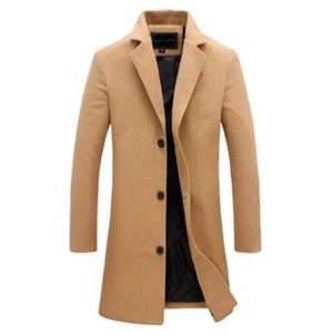 Designer Men Trench Coats Jackets Men Slim Fits Coats for Men Business Mens Outwear invernali lunghi invernali Plus Tops Black 5xl 187L