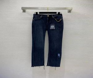 Jeans de Milan Jeans 2022 Novo designer de moda de inverno de outono Skinny Jeans Brand Mesmo estilo Luxo Women039S calças 11251352677712