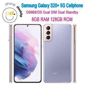 Original Samsung Galaxy S21+ 5G G996B/DS 6.7" ROM 128GB RAM 8GB Mobilephone Snapdragon 888 NFC Triple Rear Camera Octa Core Original CellPhone Dual SIM