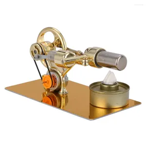 Solglasögon ramar mini Air Stirling Engine Model Toy DIY Power Generator Motor Compact