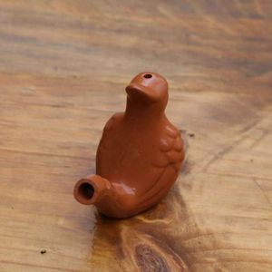 Bird 120pcs Redware Ceramiczne gwizdy gliniane w stylu vintage gwizdki gwizdki Water Warbler Zabawki dla dzieci