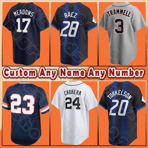 Tigres Javier Baez Baseball Kirk Gibson Jersey Miguel Cabrer Detroit Riley Greene 20 Spencer Torkelson 3 Alan Trammell 8 Matt Vierling 32 Ryan Kreidler 60 Akil Baddoo