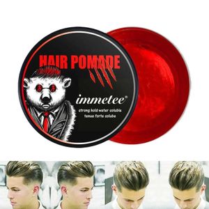 Pomades Slotter Slotter Broken Hair Styling Gel Care Creme Cera Long Mens Final Salão Pomake Tool Q240506