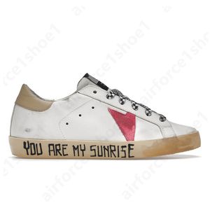 Goode Sneakers Super Goose Top Designer Buty Series Superstar Buty Casual Buty Star Włoch Marka Sneakers Super Star Luksusowe brudne Białe brudne buty na zewnątrz KK 94