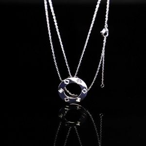 New classic design necklaces platinum fashion jewelry with cart original necklaces