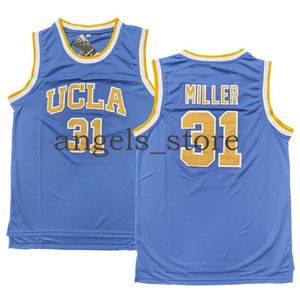 31 Miller Campus Bear UCLA Jersey de basquete Kawhi LeBron 23 James 2 Leonard NCAA Dwyane 3 Wade Stephen 30 Curry Gary 20 Payton Ray All 295Y