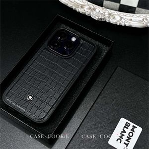 Crocodile Skin Pattern IPhone Case in pelle Adatto per 15 custodie per telefoni Apple 14promax di fascia alta