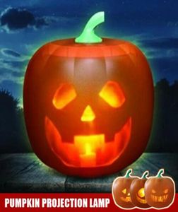 Halloween Flash Talking Animated Pumpkin Toy Projection Lamp для домашней вечеринки Decor Decor Ders Drop 2009295938855