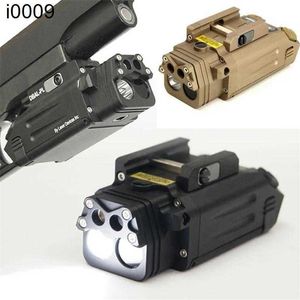 Orijinal Taktik CQC DBAL IR Kırmızı Lazer Işığı Kapsam Combo Airsoft LED Flashlight Paintball Avcılık Tabanca Tabancası Işıkları