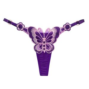 Yeni zarif bayan iç çamaşırı saf pamuk rahat nefes alabilen kelebek kadınlar g-string üçgen kısa pantolon bayan iç çamaşırı seksi külot kadınlar seksi kanatlar