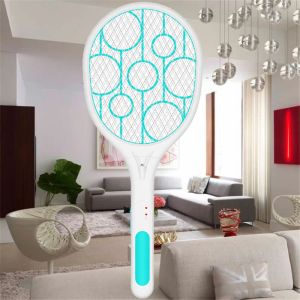 Zappers Electric Mosquito Swatter Insect Racket 3600V Bug Zapper USB Raddningsbar LED Mygg Swatter Killer Fly Swatter Trap för hemmet