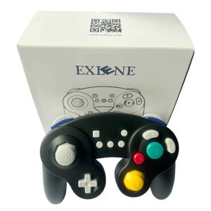 Игровые контроллеры джойстики Exlens Wireless GameCube Controller Controller Bluetooth Gamepad Competible Console с Wake Up J240507