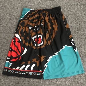 Vintage Street Basketball Shorts Hosen Herren Lose übergroß