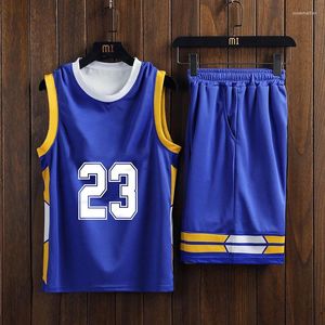 Kläder sätter barns basket uniform skjorta personliga lagträning pojkar och flickas spel
