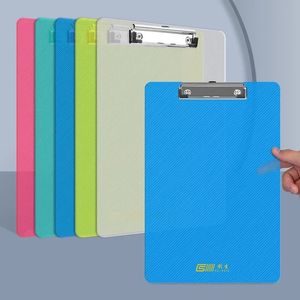 1PCS A6 File Folder Paper Clipboard Writing Pad Splint Memo Clip Board Document Holder Student School Office Stationery Supplies