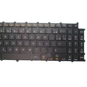 Клавиатура ноутбука для LG 15Z90N 15Z90N-V.AR52A2 15Z90N-V.AR53B 15Z90N-V.AP55G 15Z90N-V.AA72A1 Бразилия Br Black с подсветкой