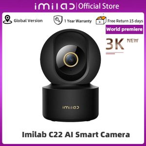 Kameralar 2023 YENİ IMILAB C22 AI IP Kamera 3K Dikkate değer netlik WiFi 6 Yönlendirici Güçlü AI Algoritması