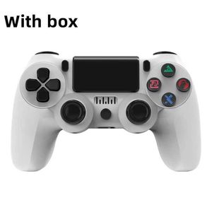 Controlador sem fio gamepad de 6 eixos vibração dupla com alavanca de controle de barra de luz LED adequada para console/pc/ipad/android/iPhone J240507