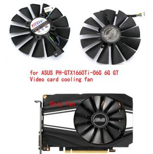 ASUS Strix PHGTX1660TIO6G 6G GT GT GTX1660TI RTX2060 그래픽 비디오 카드 팬 FDC10U12D9C PLD10010B12HH3769162