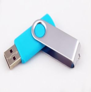 50 pezzi promozione pendrive 64gb popolare USB flash drive di buon dono di rotazione memoria di rotazione con DHL FedEx9854604