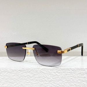 Топ -квадратные солнцезащитные очки роскошные дизайнерские солнцезащитные очки, нейтральные дизайнерские солнцезащитные очки пляжные солнцезащитные очки ретро -ретро.