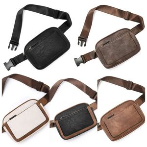 Crossbody Regulted Pasp ramię Nowa transgraniczna sztuczna skórzana torba w talii