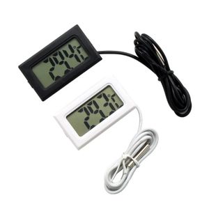 Mini Digital LCD Indoor Convenient Temperature Sensor Humidity Meter Thermometer Hygrometer Gauge for Refrigerator Aquarium