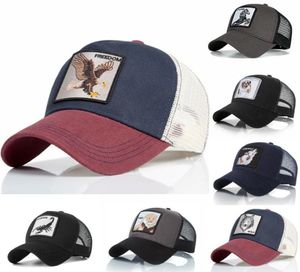 Summer Baseball Cap ricami Animal Cotton Men Women Gorras Trucker Hats Hip Hop S 2205137006181