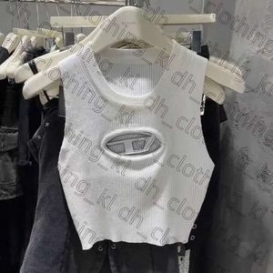 Tank üst kadın tasarımcısı tişört mahsul y2k dizelg çanta üst harf baskı tişört kısa kollu tees dizelg tshirt kadınlar ropamujer önceki moda 218