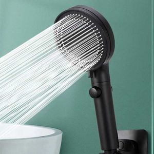 Bathroom Shower Heads 5 Modes Shower Head Showerhead Filter High Pressure Rainfall Set Hose Holder Water Purifier For Bath Bathroom Accessories