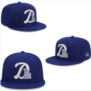 Американские бейсбольные доджерс Snapback Los Angeles Hats Chicago La NY Pittsburgh Boston Caston Sports Champion Champions Регулируемые шапки A35