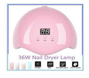 36W LED UV UV UV GEL CURA LAMPAGGIO LIGHT LIGHT BASCURA ESCIGLIO POTHERAPIA POTHERAPIA MACCHINA ART PINK ART STRUMENTO5835088