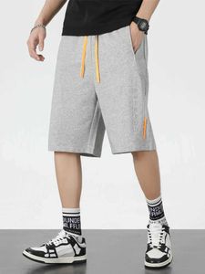 Herr shorts sommar baggy sweatshorts män hip hop strtwear lösa jogger korta män rak bomull casual shorts plus storlek 6xl 7xl 8xl h240508