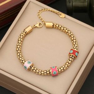 Bangle 316L Aço inoxidável Novas jóias finas 8 estilos diferentes elefante amor coração Fish Stars Charm Chain Bracelets for Women