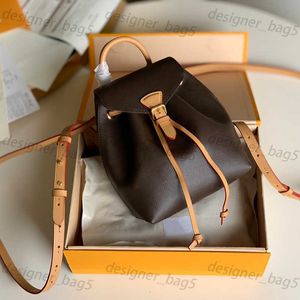 حقيبة مصممة 10A حقيبة الظهر ذات الجودة الأصلية حقيبة ظهر حقيقية مع مربع L214
