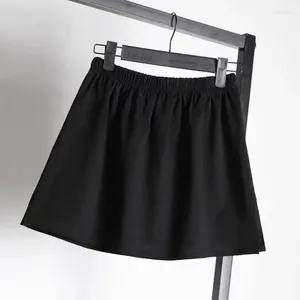 Skirts SisQueen Loose Fitting Skirt A-line Black