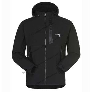 Herrjackor designer män norrjacka vattentät andas softshell jacka män utomhus sport rockar kvinnor skid vandring vindtät vinter outkläder mjukt skal ansikte c