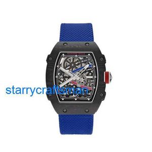 RM Luxury Watches Mechanical Watch Mills Men's Watch RM67-02's E Bastien Ogier Carbon TPT 2024 STF6