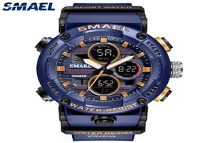 Smael 2021 Colorful Men Watch Outdoor Sports Men039S 시계 50m 방수 다기능 G 스타일 Shop Male Relogio Masculin9083575