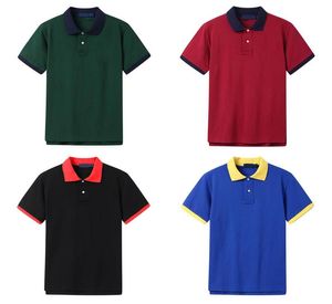 men039s polos tshirt قصيرة الأكمام الصيف غير الرسمي متعدد الألوان الكلاسيكية الكلاسيكية allmatch على طراز البصف طية طية التطريز brea7892110