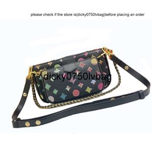 Lvity Louiseviution Luis Viton Womens Bags Designer Оригинальные роскошные сумочки поперечная сумка для тела мода многоцветные цветы кошельки кожаные бренды